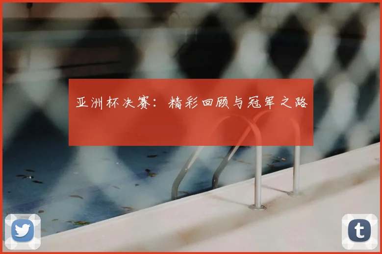 亚洲杯决赛：精彩回顾与冠军之路